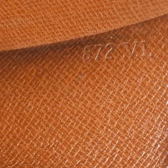 LOUIS VUITTON Logo Marne Shoulder Bag Monogram Leather Brown M51369 39KA691 - Picture 16 of 16